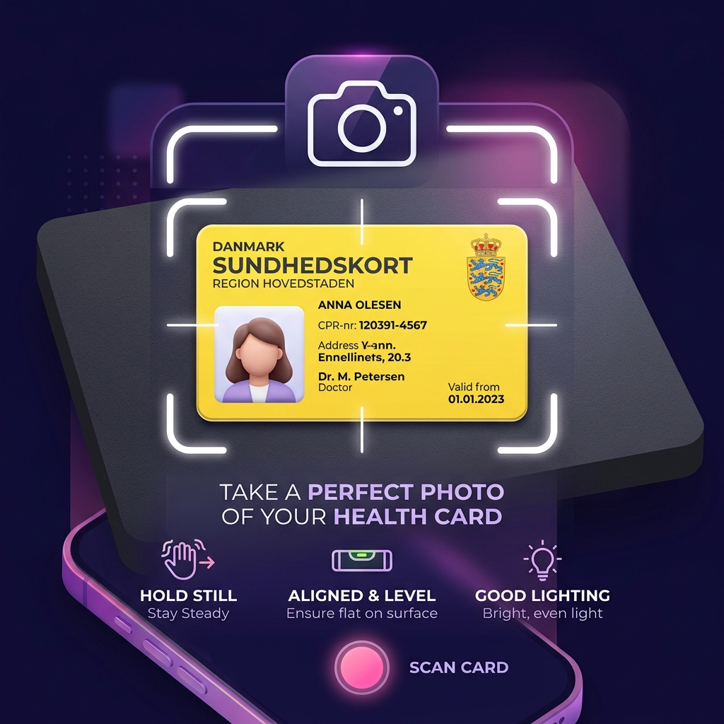 Upload Sundhedskort guide